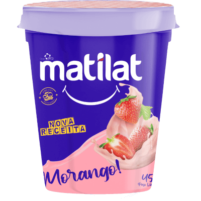 Iogurte Matilat morango 450g